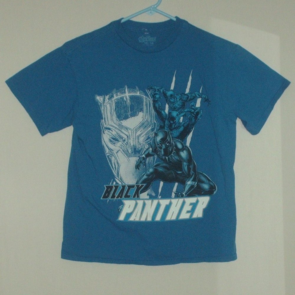 Marvel Avengers Black Panther T-shirt - new - kid's size 10/12